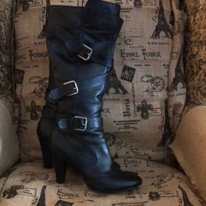 Ladies Tall Black Boots